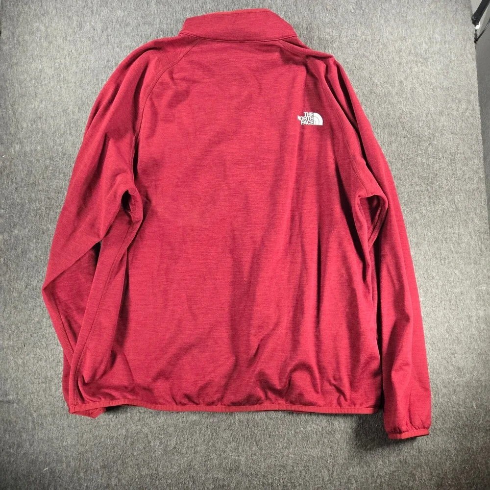 The North Face Canyonlands 1/2 zip Pullover Mens XL Red Fleece Jacket Gorpcore